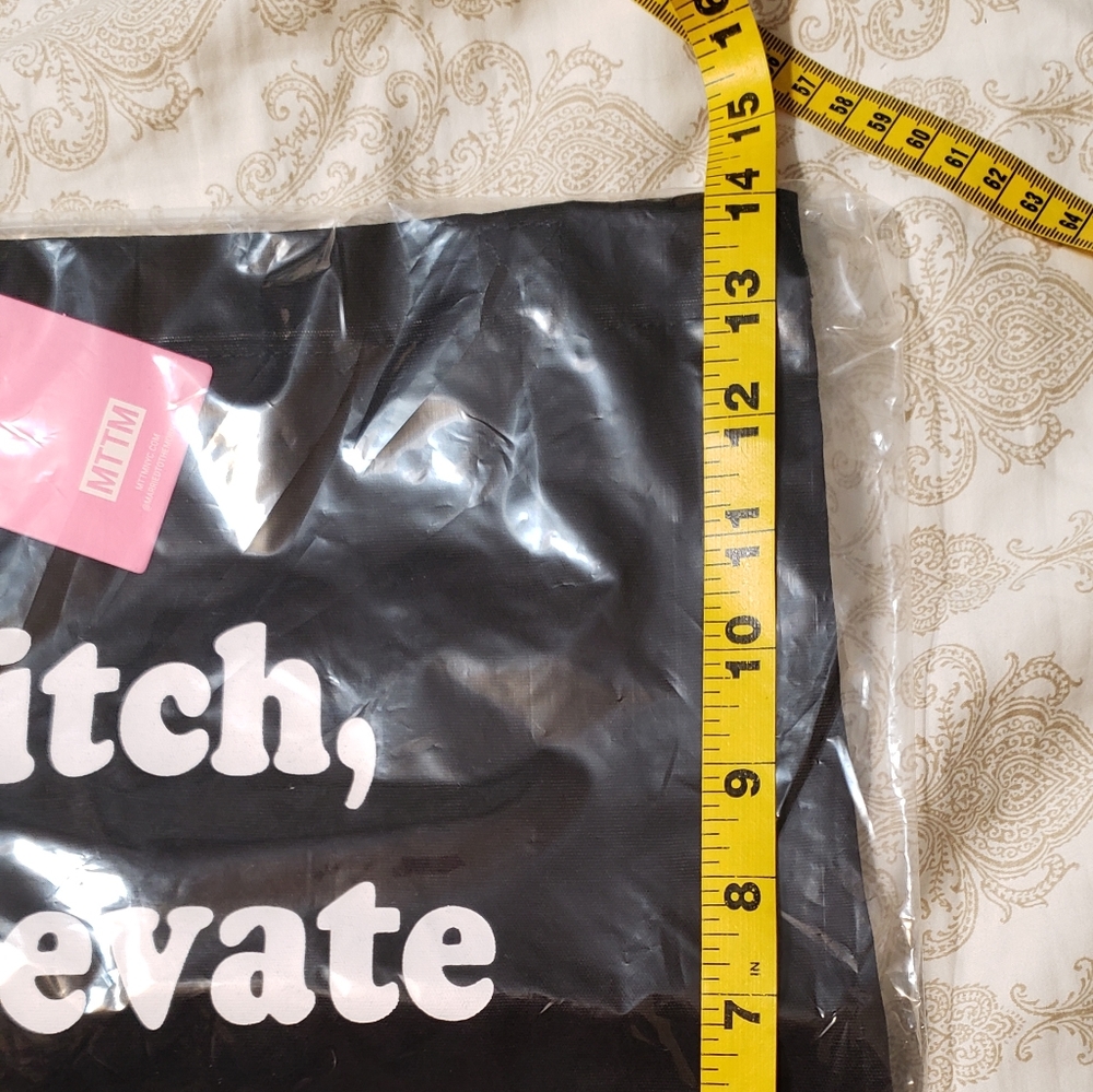 Bitc#, I elevate this s#it Tote bag - Picture 5 of 9